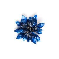 Simple Style Flower Arylic Inlay Rhinestones Women's Brooches sku image 1