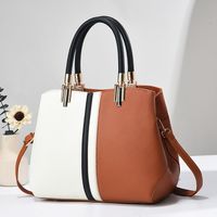 Women's Large All Seasons Pu Leather Elegant Classic Style Handbag sku image 9