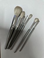 Simple Style Artificial Fiber Plastic Handle Makeup Brushes 1 Set sku image 1