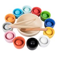 Tisch- Und Bodenspiele Einfarbig Holz Spielzeug sku image 4