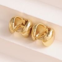 1 Pair Elegant Heart Shape Plating Copper 18K Gold Plated Drop Earrings main image 8