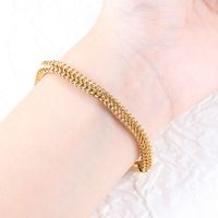 304 Stainless Steel Simple Style Classic Style Solid Color Bracelets main image 4