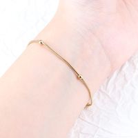 304 Stainless Steel Simple Style Classic Style Solid Color Bracelets main image 3