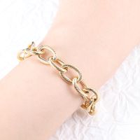 304 Stainless Steel Basic Classic Style Commute Solid Color Bracelets main image 3