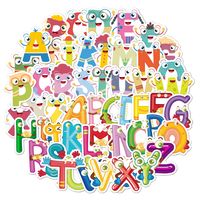 Children's Stickers Wholesale More Than 50 Small Size Stickers Cute Cartoon Graffiti Water Cup Luggage Waterproof Stickers sku image 13