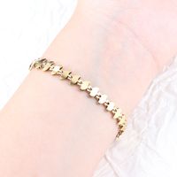 304 Stainless Steel Simple Style Classic Style Solid Color Bracelets main image 1