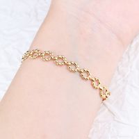 304 Stainless Steel Simple Style Classic Style Solid Color Bracelets main image 1