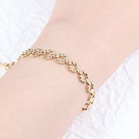 304 Stainless Steel Simple Style Classic Style Solid Color Bracelets main image 3