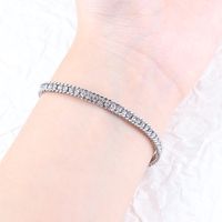 Acier Inoxydable 304 Style Simple Style Classique Couleur Unie Bracelets main image 3