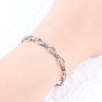 304 Stainless Steel Simple Style Classic Style Solid Color Bracelets main image 3