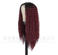 European And American Ladies Wigs Small Lace Long Curly Hair Headgear Wigs sku image 2