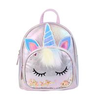 Unicorn School Daily Shopping Kids Backpack sku image 2
