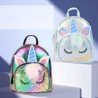 Unicorn School Daily Shopping Kids Backpack main image 4