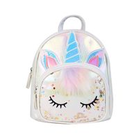 Unicorn School Daily Shopping Kids Backpack sku image 1