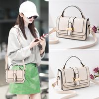 Internet Celebrity Small Bag For Women 2021 New Fashionable Stylish Messenger Bag Korean Style Shoulder Feeling Small Square Bag For Delivery main image 3