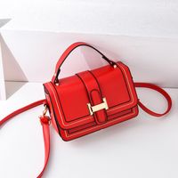 Internet Celebrity Small Bag For Women 2021 New Fashionable Stylish Messenger Bag Korean Style Shoulder Feeling Small Square Bag For Delivery main image 4