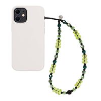 Sweet Bear Arylic Artificial Crystal Glass Beaded Mobile Phone Chain sku image 8