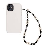Sweet Bear Arylic Artificial Crystal Glass Beaded Mobile Phone Chain main image 3