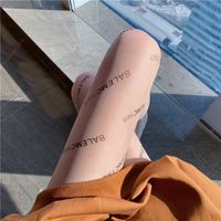 Women's Sexy Letter Tights A Pair main image 5