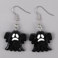 1 Pair Cartoon Style Skull Arylic Drop Earrings sku image 9