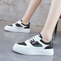 Women's Casual Color Block Round Toe Sports Shoes main image 4