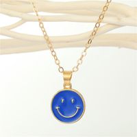 Nihaojewelry Cute Smiley Alloy Multicolor Necklace Wholesale Jewelry sku image 2