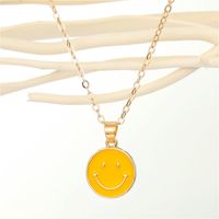 Nihaojewelry Cute Smiley Alloy Multicolor Necklace Wholesale Jewelry sku image 4