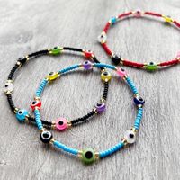 Bohemian Eye Smiley Face Glass Wholesale Bracelets main image 5