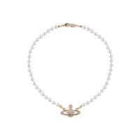 Elegant Planet Artificial Pearl Alloy Plating Rhinestones Women's Bracelets Earrings Necklace main image 2