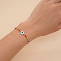 Bohemian Eye Smiley Face Glass Wholesale Bracelets main image 4