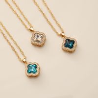 Fashion Flower Alloy Plating Women's Necklace main image 4