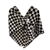 Big Triangle Autumn And Winter Knitted Shawl Thickened Scarf main image 6