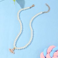Fashion Saturn Pendent Pearl Necklace Wholesale Nihaojewelry main image 8