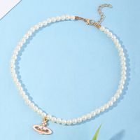 Fashion Saturn Pendent Pearl Necklace Wholesale Nihaojewelry main image 1