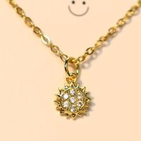 Wholesale Jewelry Diamond Lightning Pendant Titanium Steel Necklace Nihaojewelry sku image 13