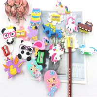 Cute Cartoon Unicorn Mermaid Flamingo Pvc Penknife Pencil Sharpener main image 1