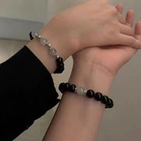 Fashion Heart Shape Alloy Beaded Women's Bracelets sku image 21