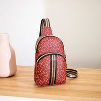 Women's Fashion Geometric Pu Leather Waist Bags sku image 1