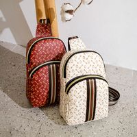 Women's Fashion Geometric Pu Leather Waist Bags main image 5