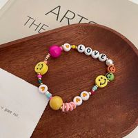 Fashion Heart Shape Alloy Beaded Women's Bracelets sku image 4