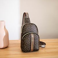 Women's Fashion Geometric Pu Leather Waist Bags sku image 3