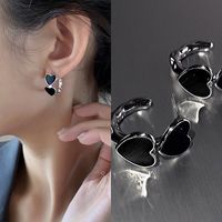Elegant Geometric Bow Knot Imitation Pearl Alloy Inlay Rhinestones Women's Earrings 1 Pair sku image 36