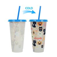 Christmas Casual Vacation Solid Color Plastic Water Bottles sku image 12