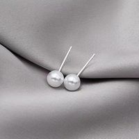 Simple Style Geometric Heart Shape Flower Alloy Inlay Rhinestones Women's Earrings 1 Pair sku image 1