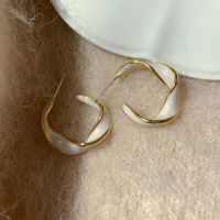 Elegant Geometric Bow Knot Imitation Pearl Alloy Inlay Rhinestones Women's Earrings 1 Pair sku image 23