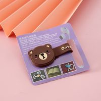 Cartoon Magnetic Cable Winder Cute Silicone Hub Earphone Harness Container Creative Desktop Cord Manager sku image 4