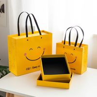 Simple Style Smiley Face Paper Special Occasion Gift Bags 1 Set main image 3