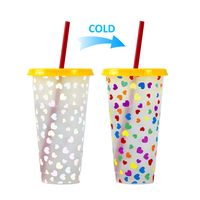 Cute Solid Color Plastic Water Bottles sku image 8