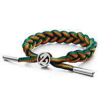 European And American Cross-border Outdoor Basketball Shoelace Stainless Steel  Simple Letter Z Bracelet sku image 6