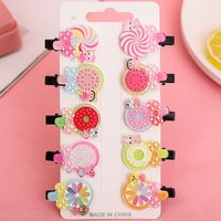 Cute Fruit Soft Clay Hair Clip sku image 32